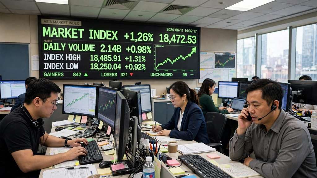 Kospi Surges 6.2 Percent as Asia Gains on Fed Decision Day