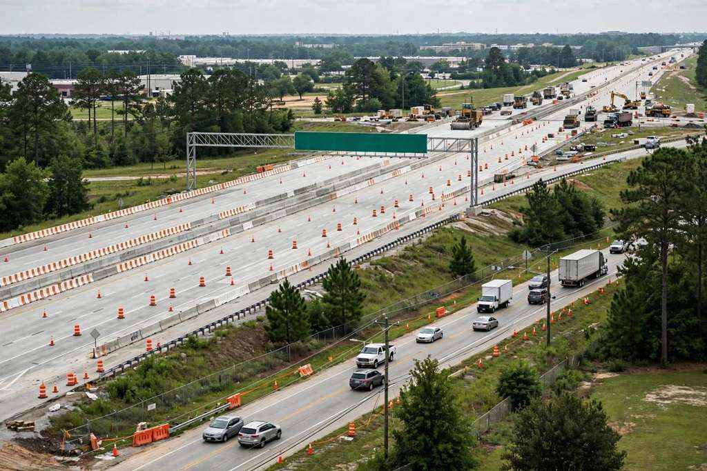Atlanta, Georgia: I-285 Closes in Both Directions Between Cascade Road and Langford Parkway From Friday Night to Monday Morning