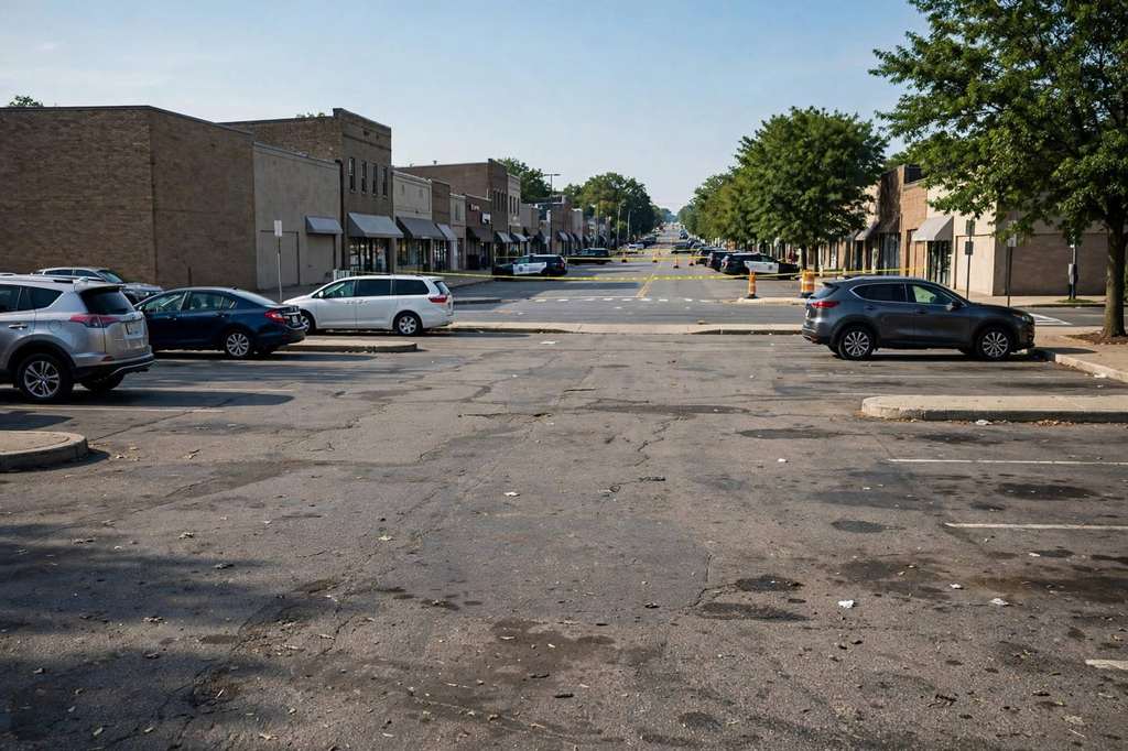 Baltimore, Maryland: Officer Shoots Man Who Pointed Gun During Foot Chase Near Erdman Shopping Center
