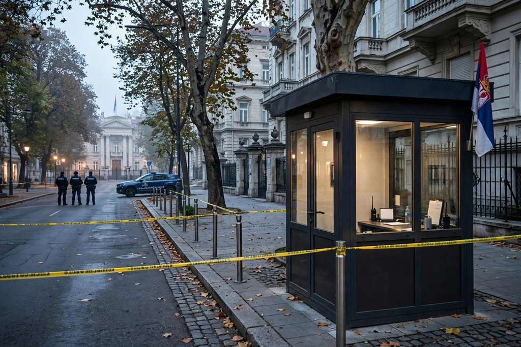 Knife Attacker Shot Dead Outside Israeli Embassy in Belgrade, Serbia Raises Terror Alert to Highest Level