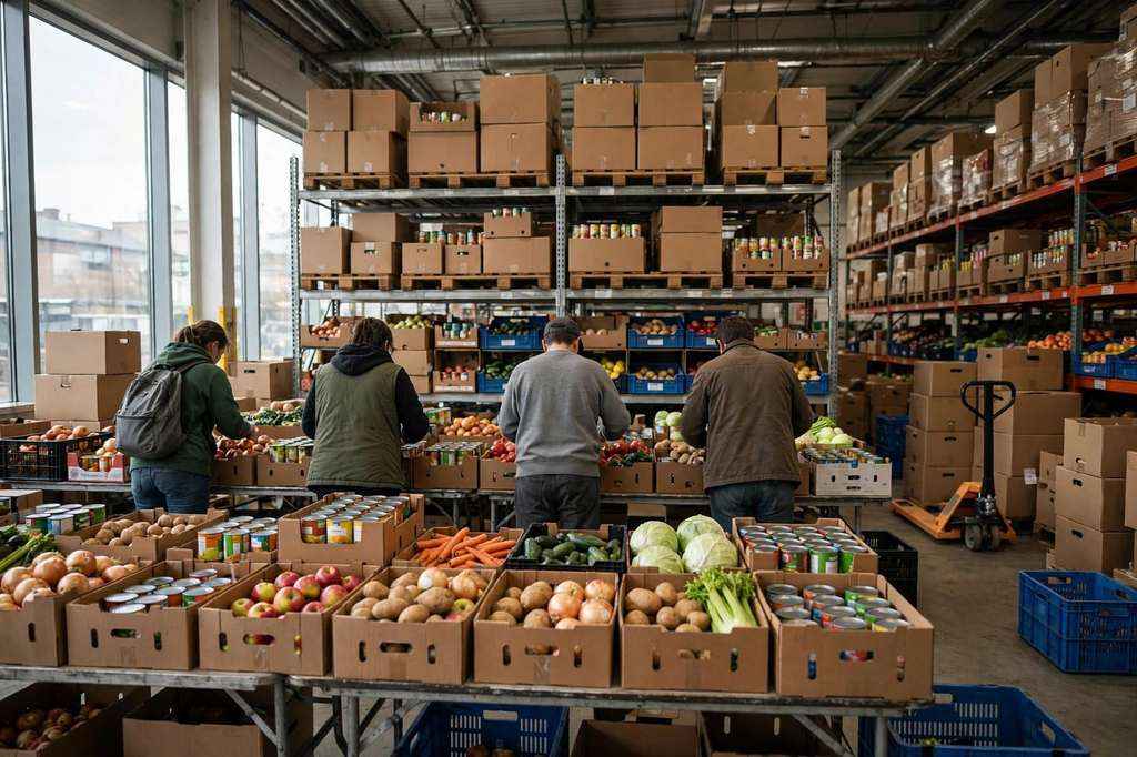 Canada Food Bank Visits Hit Record 2.35 Million as Working Clients Climb