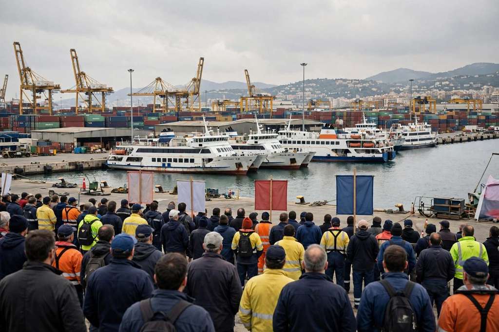 Dockworkers Strike at 113 Ports in 22 Countries Over Arms Shipments