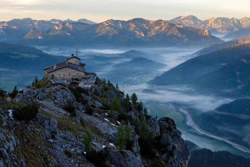 Fire Engulfs Hitler's Eagle's Nest Retreat in Bavaria, Suspect Detained