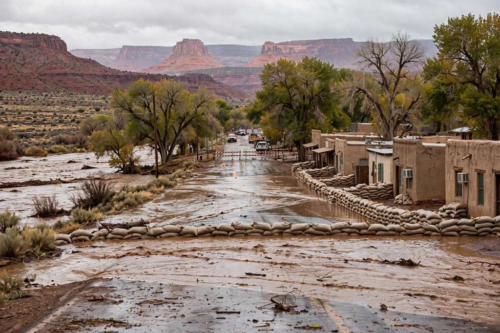 Farmington, New Mexico: Flooding Forces Evacuations Across San Juan County as Rivers Rise Well Above Flood Stage