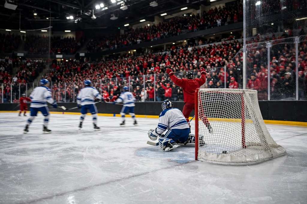 Flames Beat Maple Leafs 5-2 as Gridin Scores Twice in Fourth Straight Win