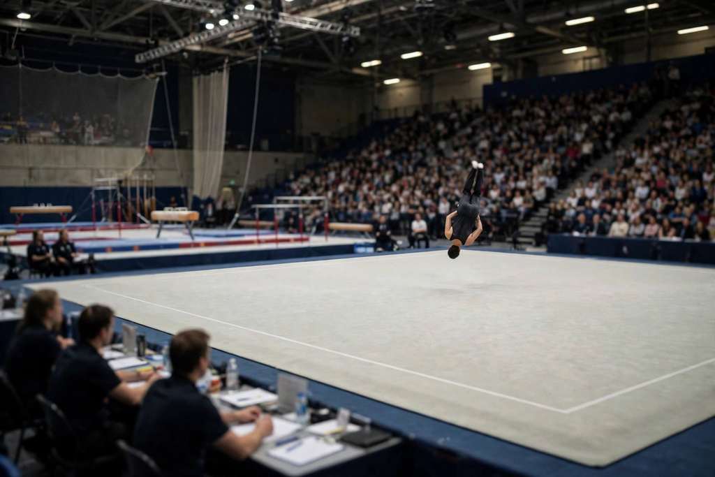 Frederick Richard Wins World Floor Title in Rotterdam as Andrade Takes Vault Gold
