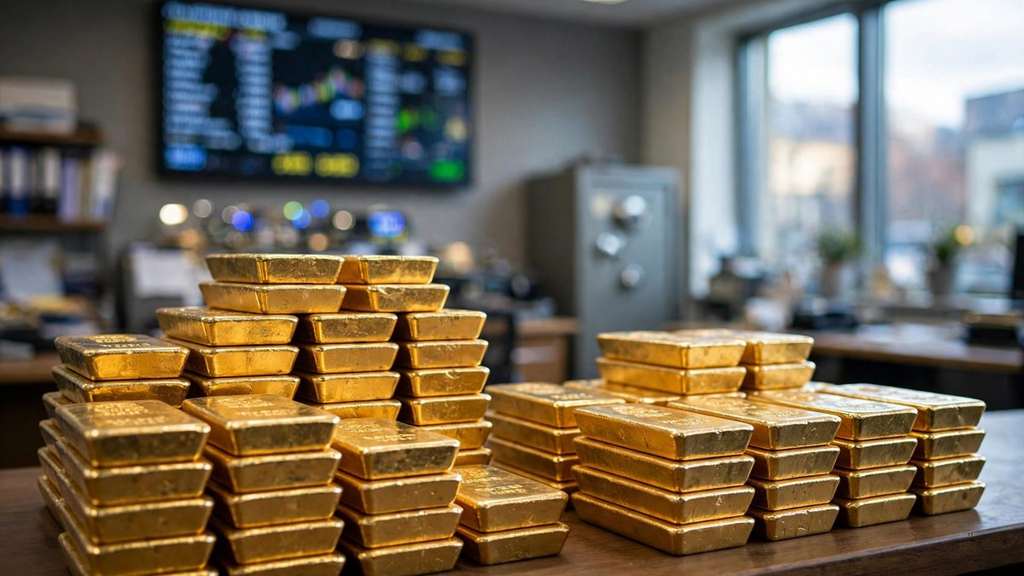 El oro cae a su nivel más bajo en un año y la plata baja de 50 dólares