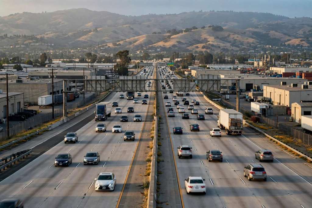 Hayward, California: Tesla Semi Fire Shuts I-880 in Both Directions and Closes Southbound Lanes for About 10 Hours