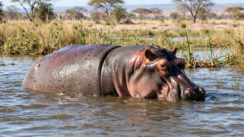 Hippos Do Not Sweat Blood. They Secrete Their Own Sunscreen.