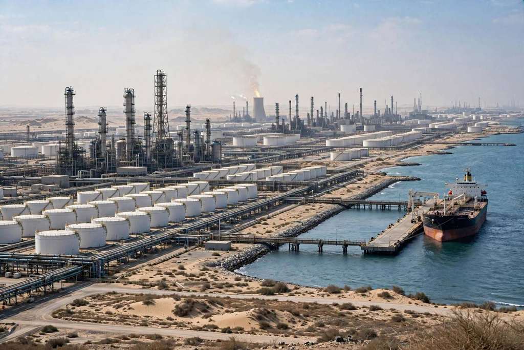 Houthis Say Missile Hit Ras Tanura Refinery as Two Missiles Aimed at Riyadh Are Intercepted