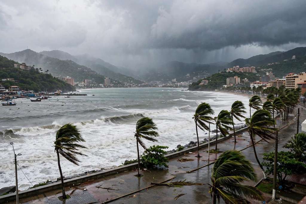 Hurricane Vance Nears Major Strength Off Mexico's Pacific Coast at 110 mph