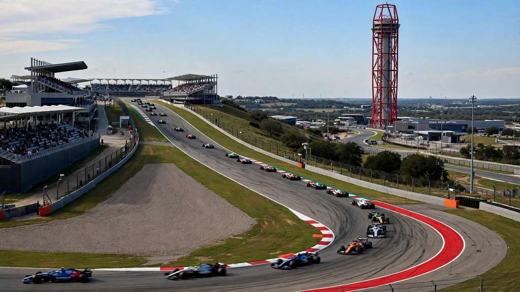 Leclerc Tops First Practice at the US Grand Prix in Austin as Three Drivers Take Grid Penalties