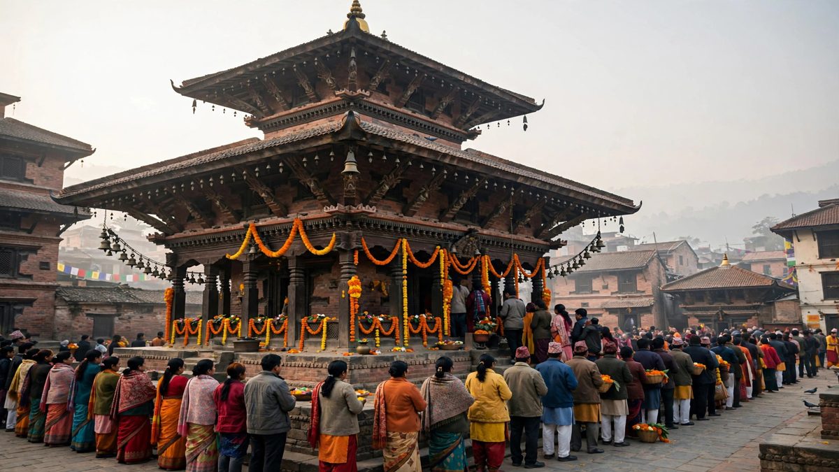 Maha Ashtami 2026: Devotees Throng Goddess Shrines in Nepal