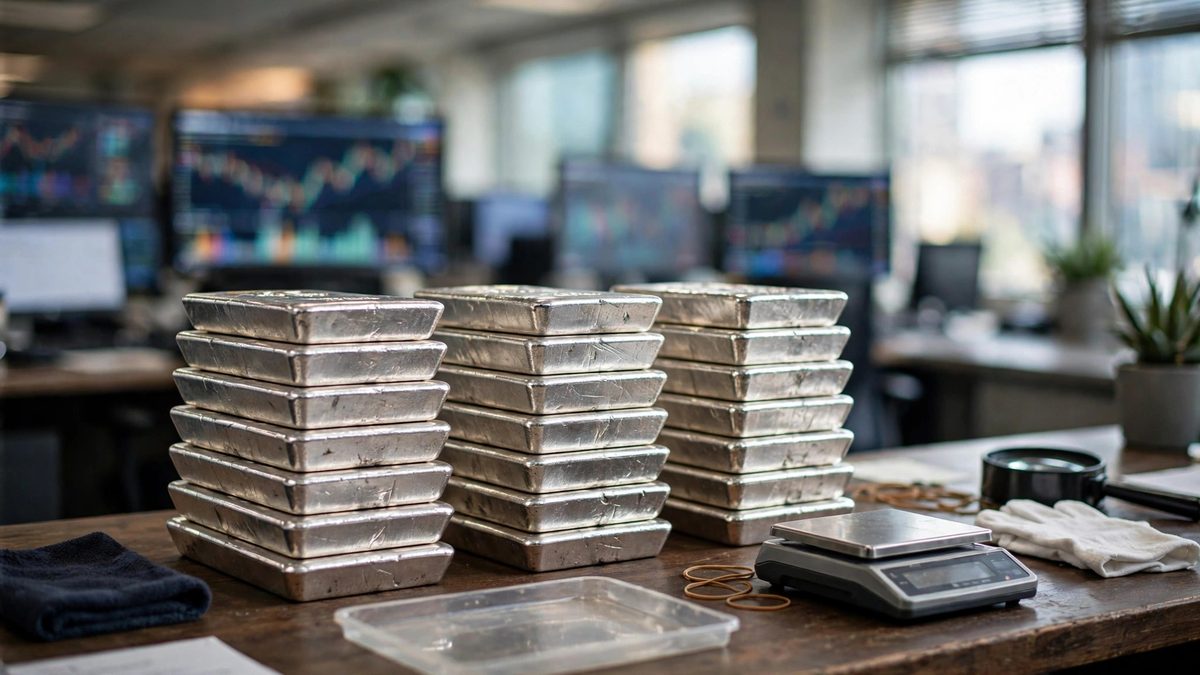 Silver Slides 6 Percent to $55.60 After Hot US Inflation Report