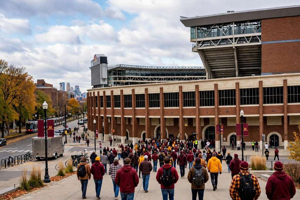 Minnesota Beats No. 15 Iowa 13-10 on Drzewiecki 46 Yard Field Goal as Time Expires