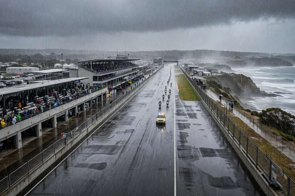 Final MotoGP Race at Phillip Island Cancelled as Rain Ruins the Farewell