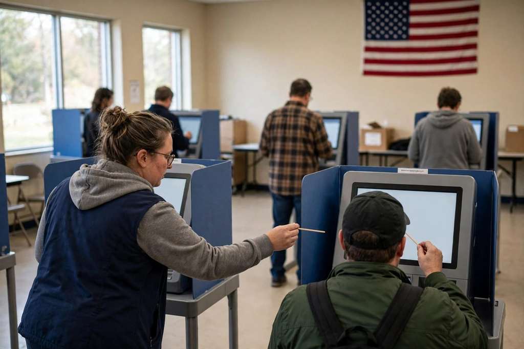 Nashville, Tennessee: Stir Sticks Return to Polling Places After Touchscreen Complaints in Early Voting