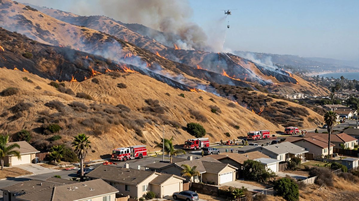 Norte Fire at 5 Percent Contained as First Evacuation Orders Are Lifted in Orange County