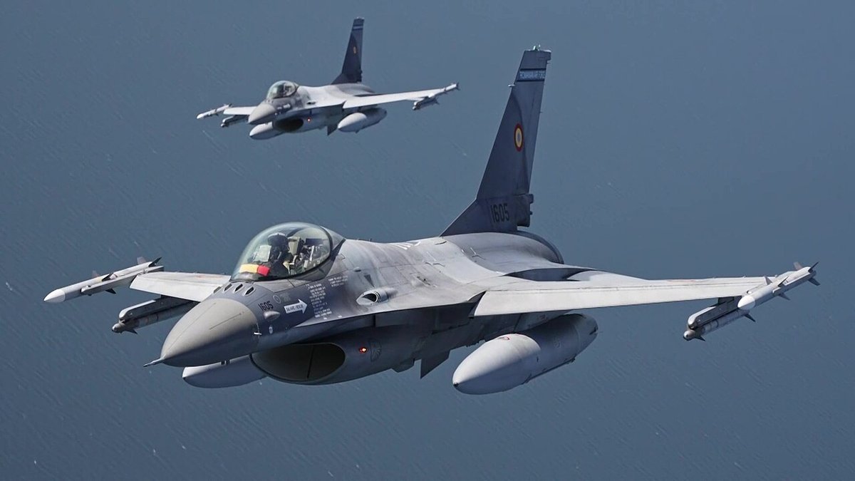 Romanian F-16s Shoot Down Two Drones Over the Black Sea