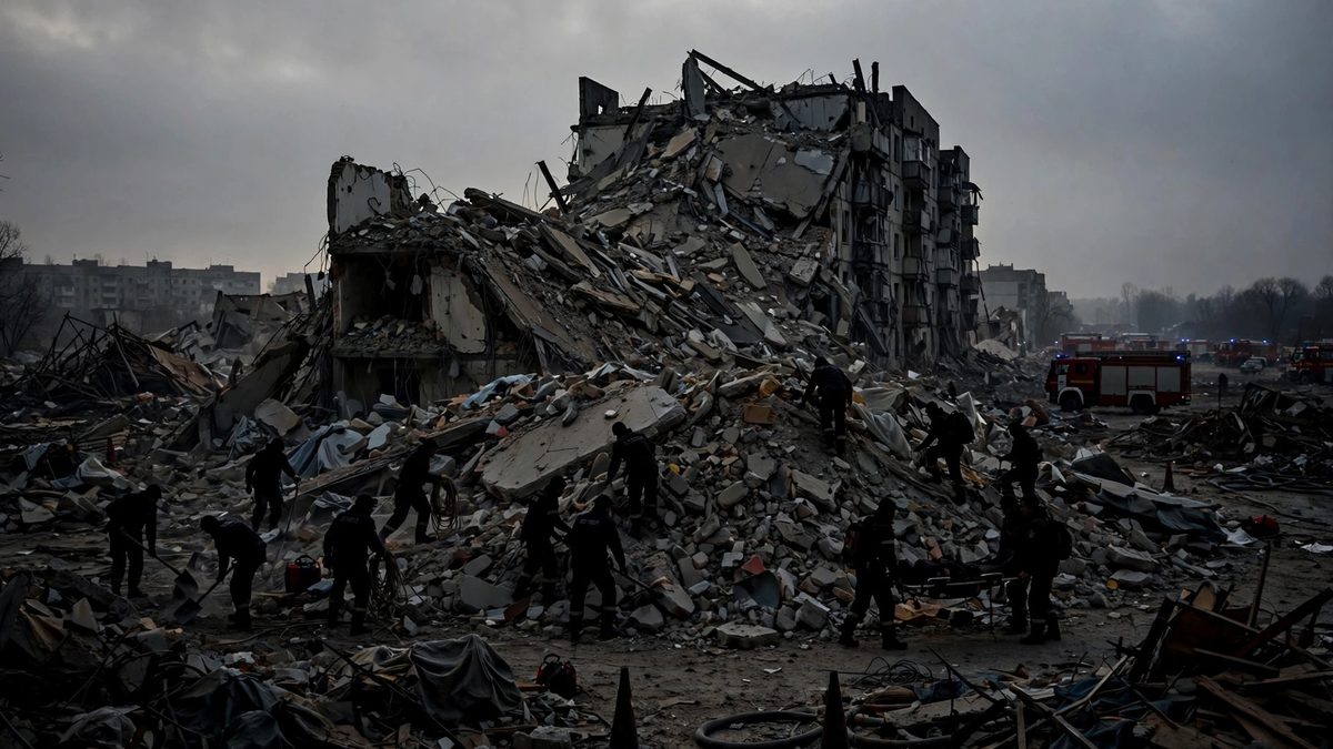 Russian glide bombs kill 17 in Zaporizhzhia, including 3 children