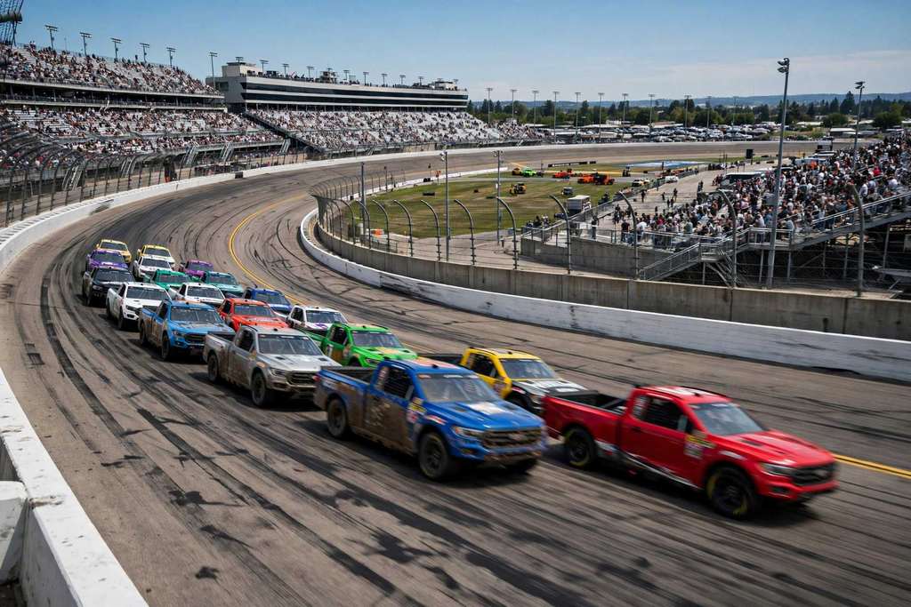 Sammy Smith Wins First Truck Race at Talladega in Overtime