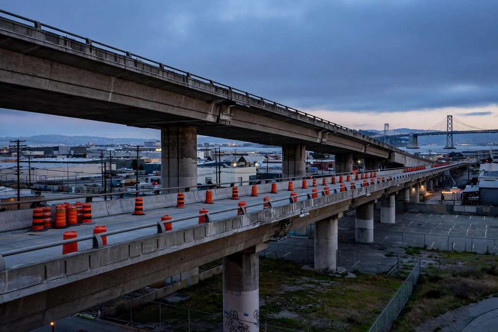 San Francisco, California: Weekend Closures Shut Westbound I-80 and Highway 37 From Friday Night