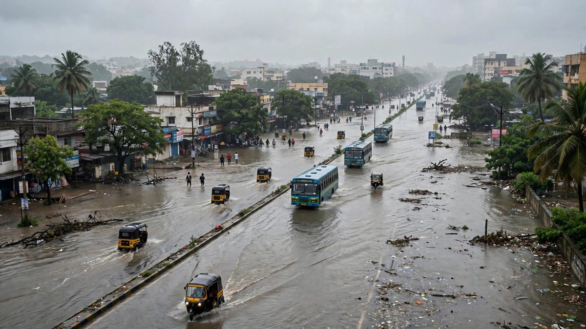 IMD Warns Tamil Nadu Faces Very Heavy Rain Oct 21-22