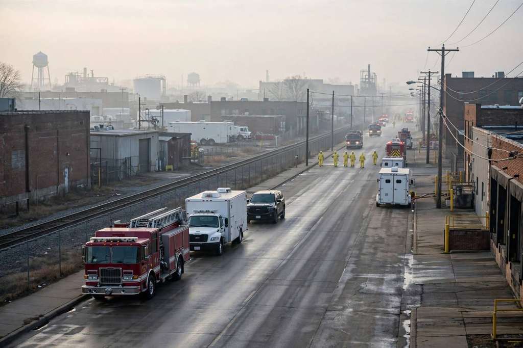 Toledo Chemical Leak: Evacuation in 1 Mile, Shelter in 3
