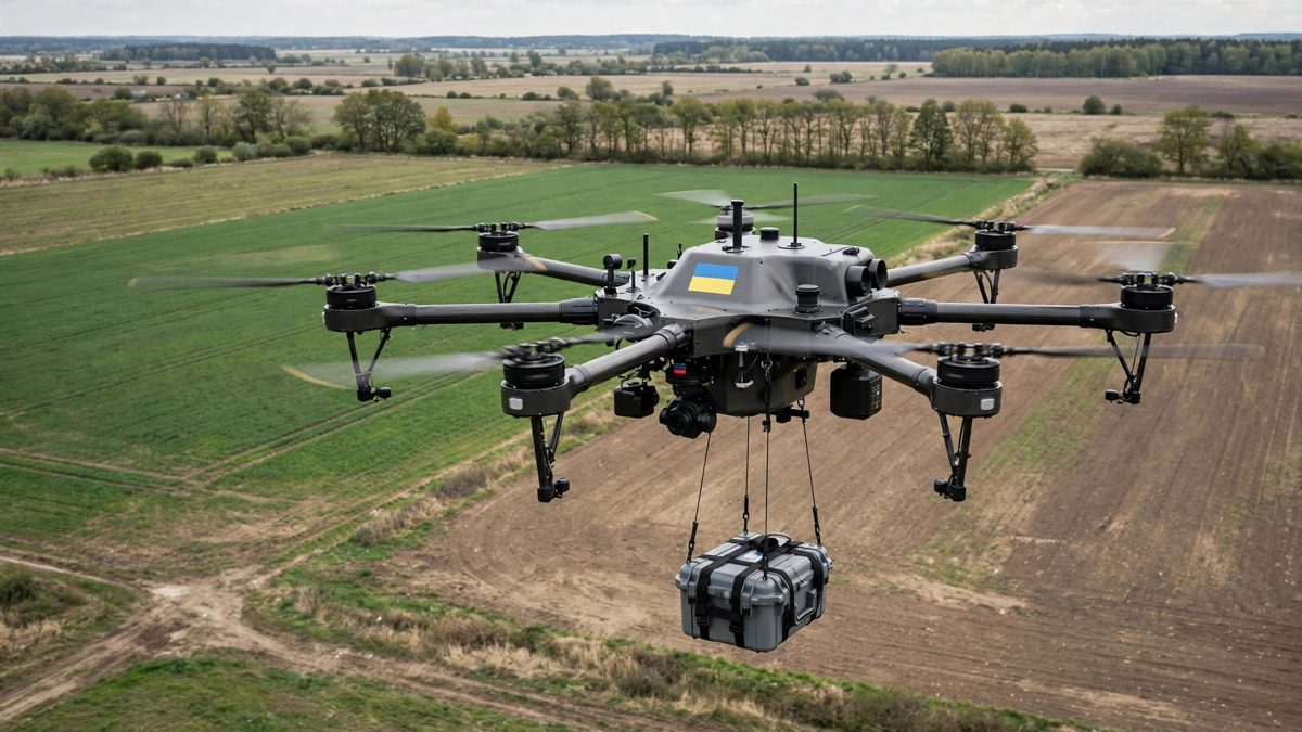 Ukraine Says a Heavy Drone Flew a Wounded Soldier Off the Front Line in a First