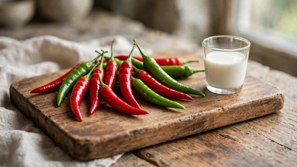 Why Chili Peppers Burn, and Why Milk Beats Water Every Time